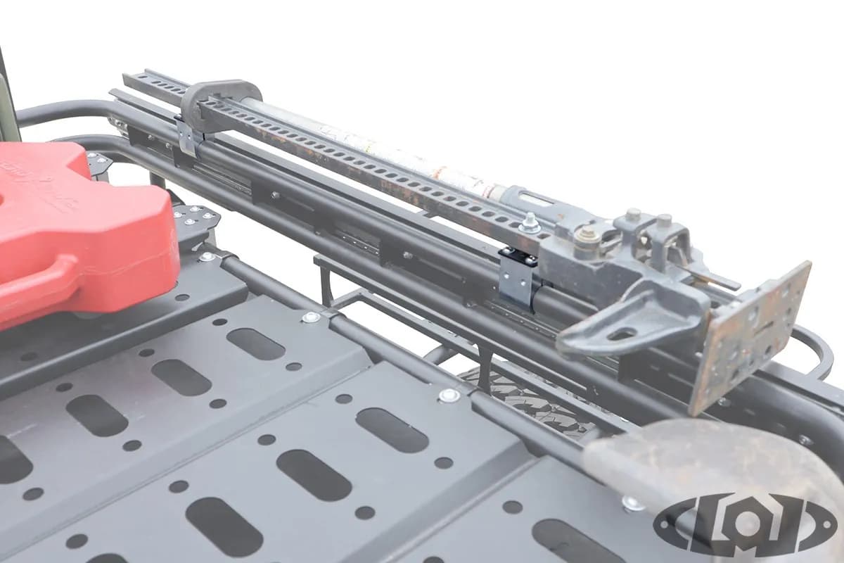 Destroyer Roof Rack Hi-Lift Mounts (Pair) (Black Powder Coated)