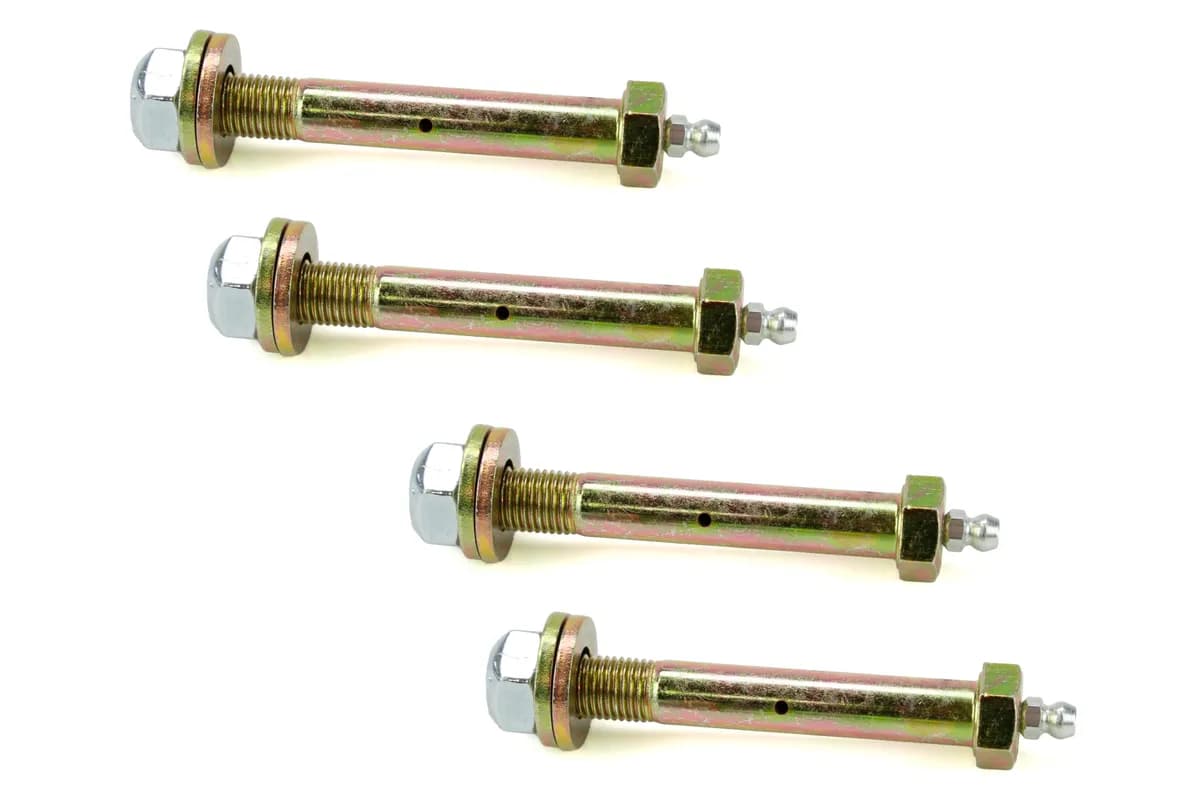 Johnny Joint Adjustable Control Arms 97-06 Wrangler TJ and LJ Unlimited/XJ/MJ Front Upper, Adjustable Greasable Pair RockJock 4x4