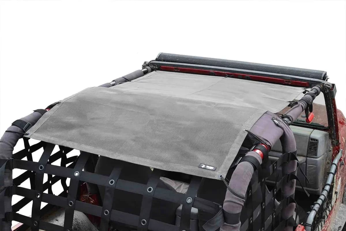 Tops and Covers 1997-2006 Fabric Teddy Gray Full Length