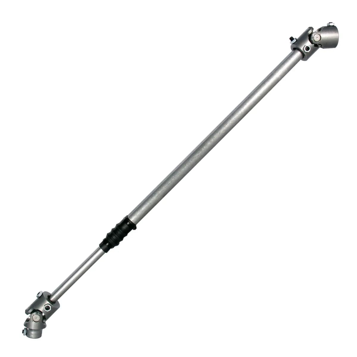 Borgeson - Steering Shaft - P/N: 000926 - 1987-1995 Jeep Wrangler heavy duty telescopic steel steering shaft. Connects from factory column to steering box. For Jeeps with power steering.