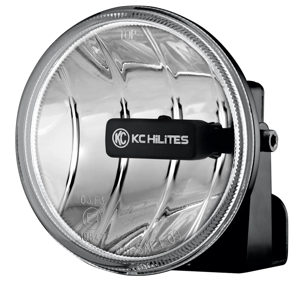 KC Hilites 4 in Gravity LED G4 - 2-Light System - SAE/ECE - 10W Fog Beam