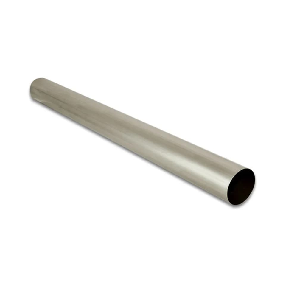 Titanium Straight Tubing; 2.5 in. Tube OD; 39.375 in. Length; CP1 Titanium; 0.039 in. Wall Thickness; 1 Meter Long;