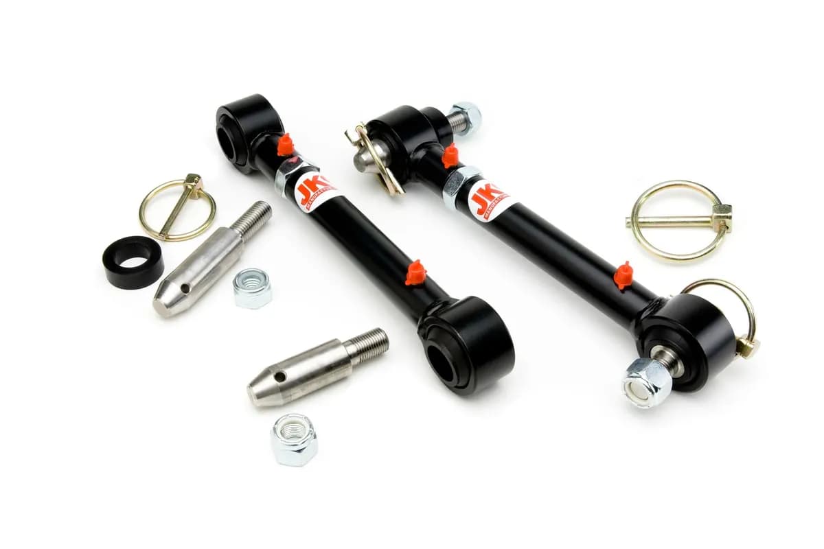 Apex Chassis Jeep JK Quicker Disconnect Sway Bar Links 2.5 6.0 Lift SL111
