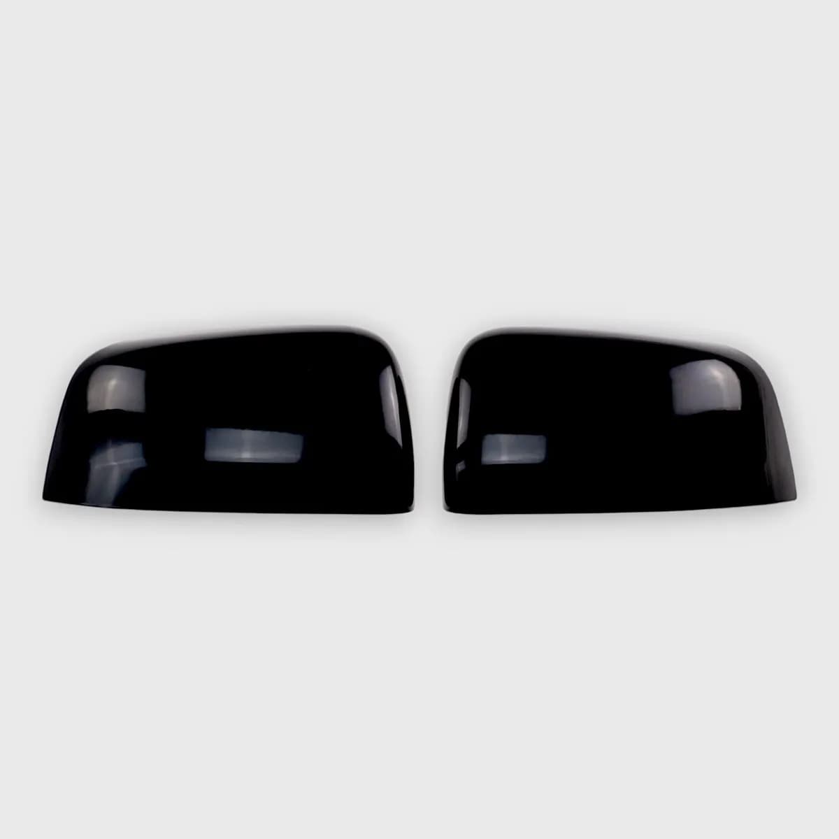 Chrome Delete Gloss Black Mirror Cover Top - MC6187BLK