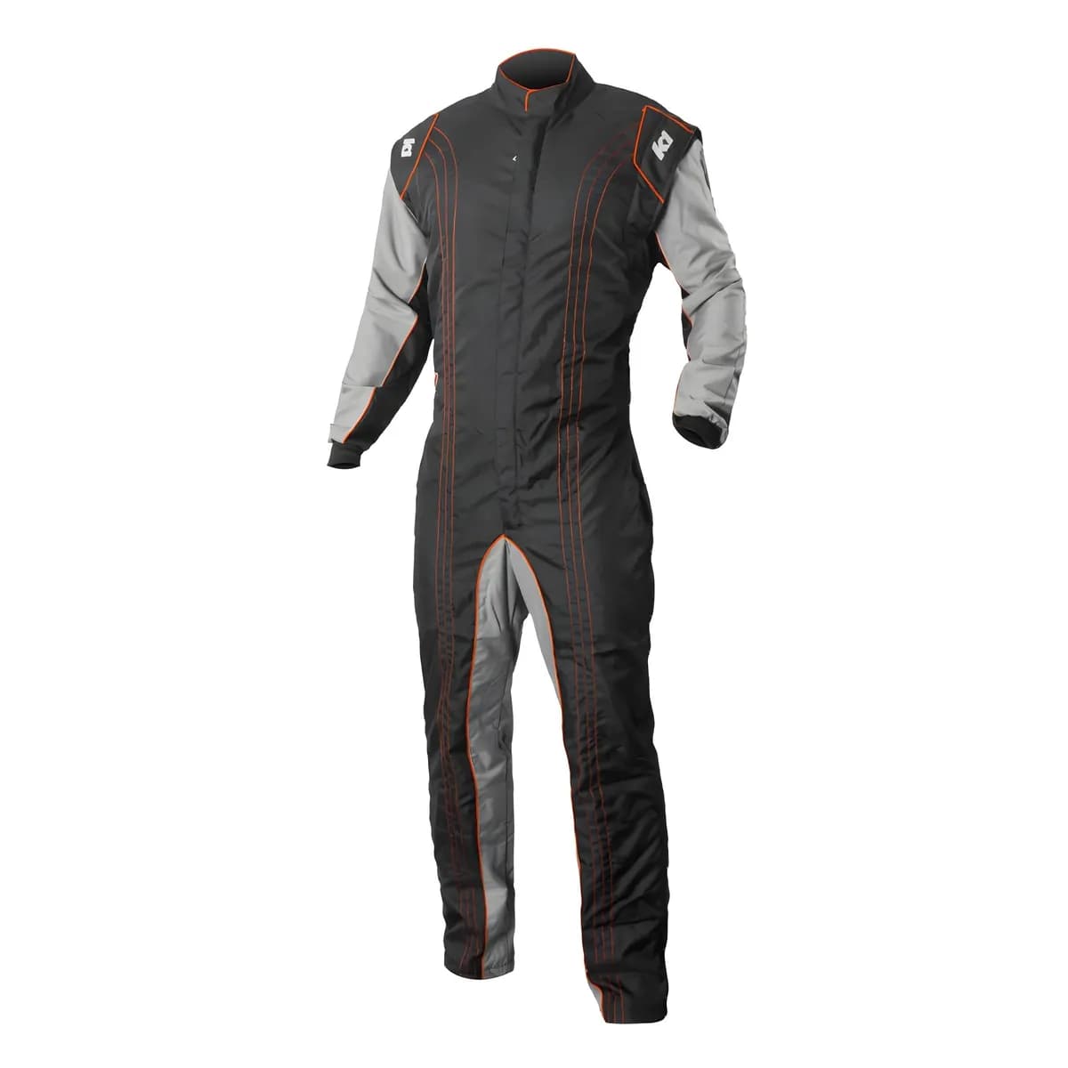 Suit Karting GK2 Adult Small Black/Orange