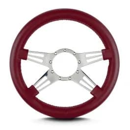 Mark 9 Double Slot Polished Thick Grip Burgandy