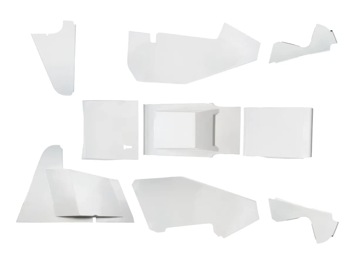 5-Series Sprint Car Body Complete White
