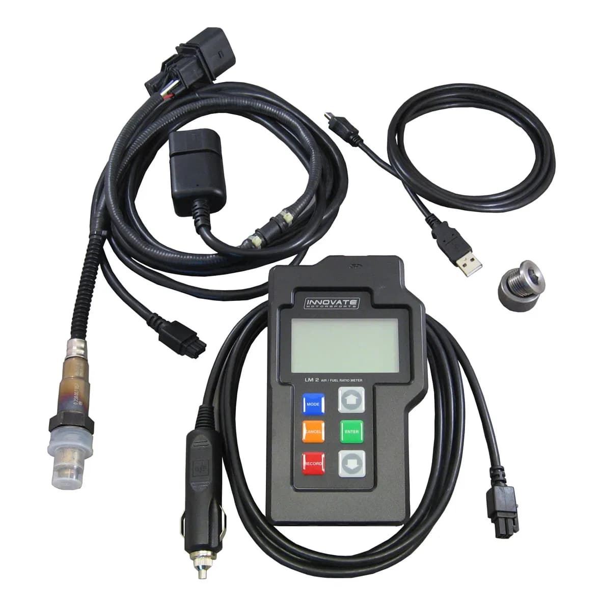 LM-2: Handheld Digital Wideband Air/Fuel Ratio Meter/Datalogger; Single O2; BASIC Kit