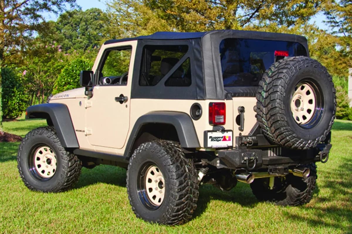 Rugged Ridge Montana Soft Top, Black Diamond - JK 2Dr 2007-09
