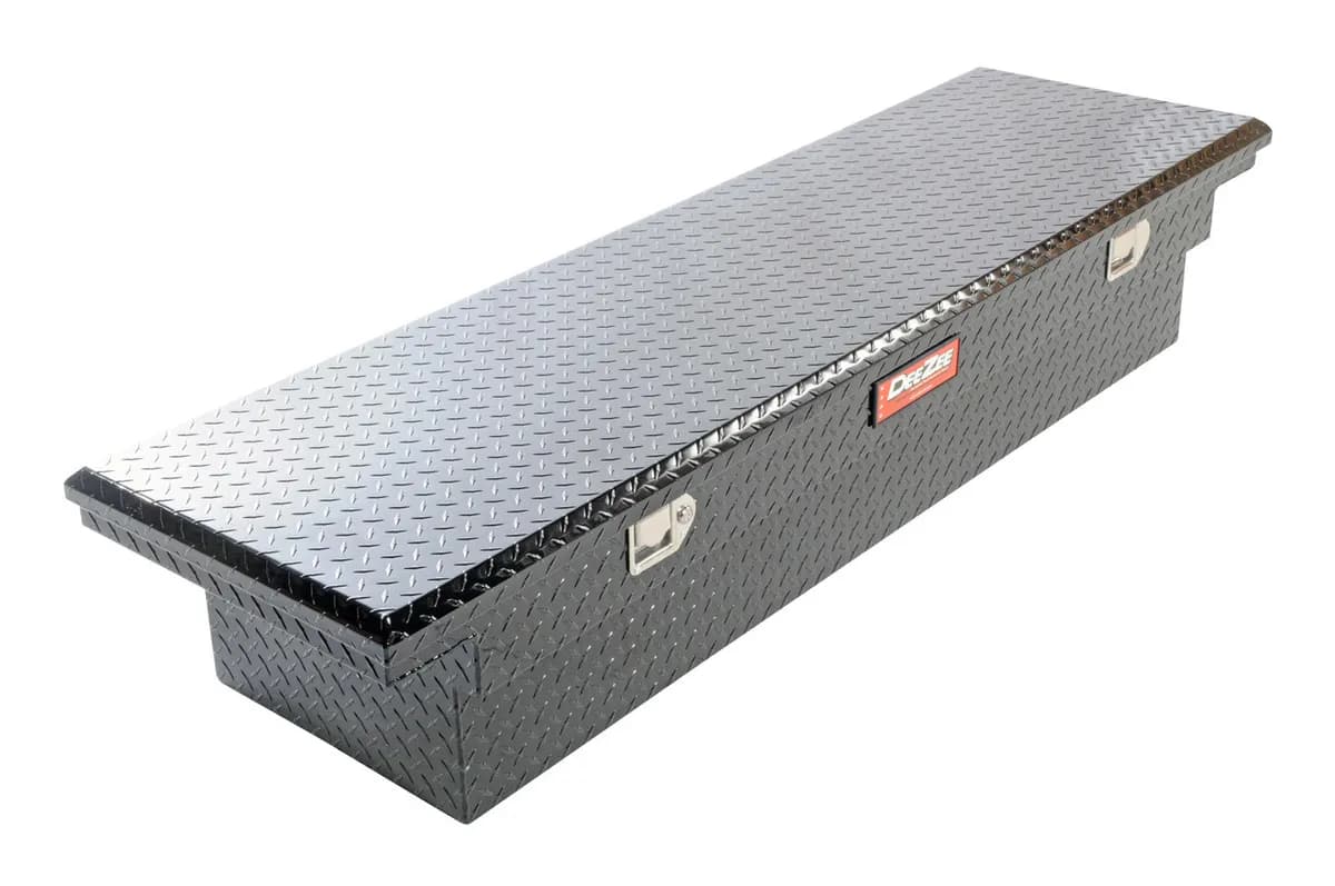 Red Label Low Profile Single Lid Crossover Tool Box Black