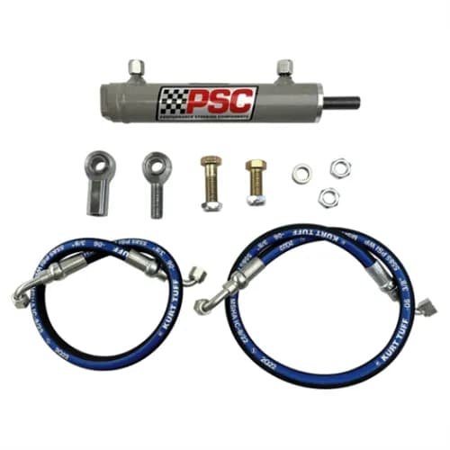PSC Cylinder Assist Kit with weld-on tabs and 8.0 stroke cylinder. Fits Dana 60 SD take off axles.