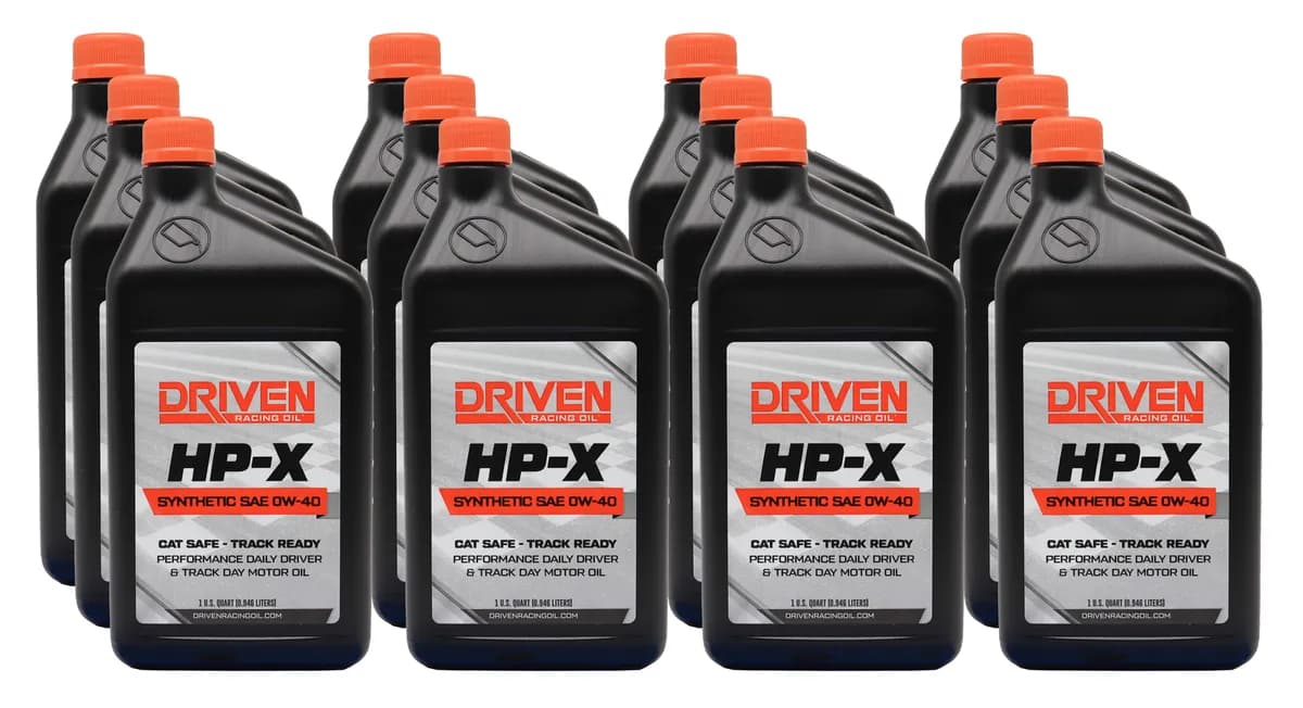 HP-X 0W40 Motor Oil Case 12/Qt