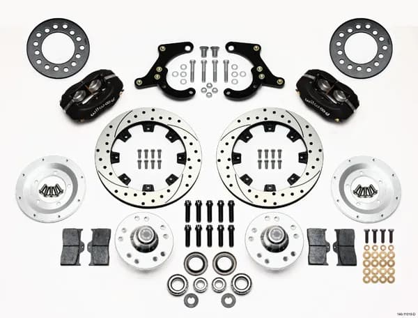 1955 - 1957 Chevrolet Forged Dynalite Pro Series Front Brake Kit - 140-11010