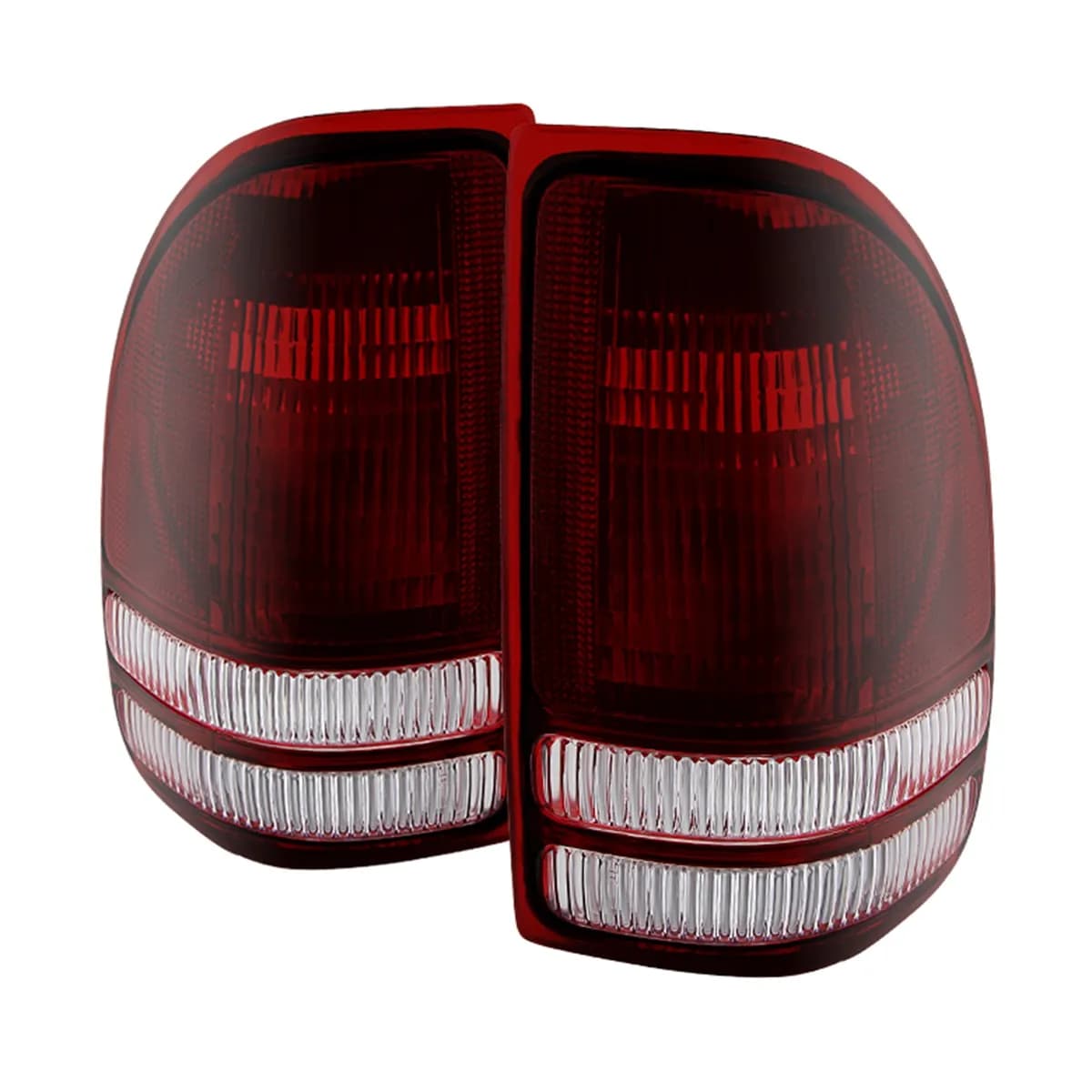 9704 Dakotaoem Style Tail Lights Red Smoked