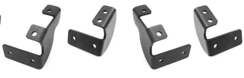 Realtruck (Go Rhino) Dominator Xtreme d1 d2 d6 ds Dss dt Side Steps - Mounting Brackets Only 2024-2025 Toyota Tacoma; Double Cab