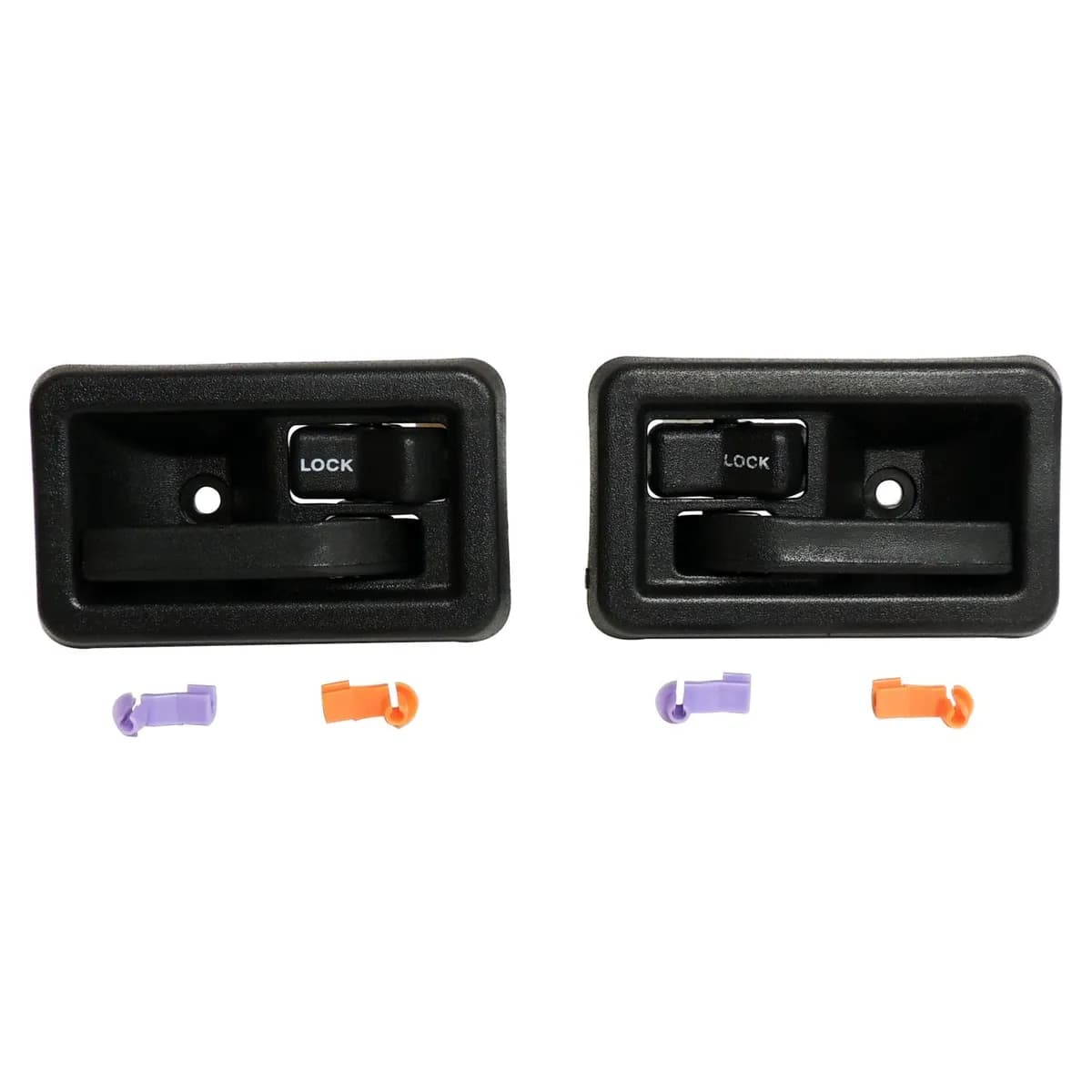Interior Door Handle Kit For 19822006 Jeep Cjs YJ TJ w/ Full or Half Doors