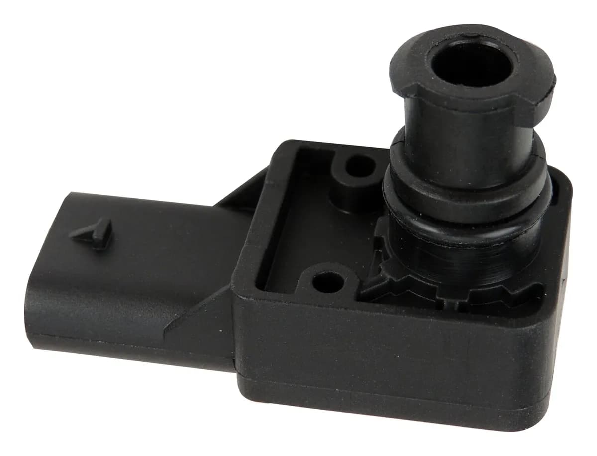 MAP Sensor; w/ 2.0L Turbo Engine; Does Not Include Harness; Black; Plastic;
