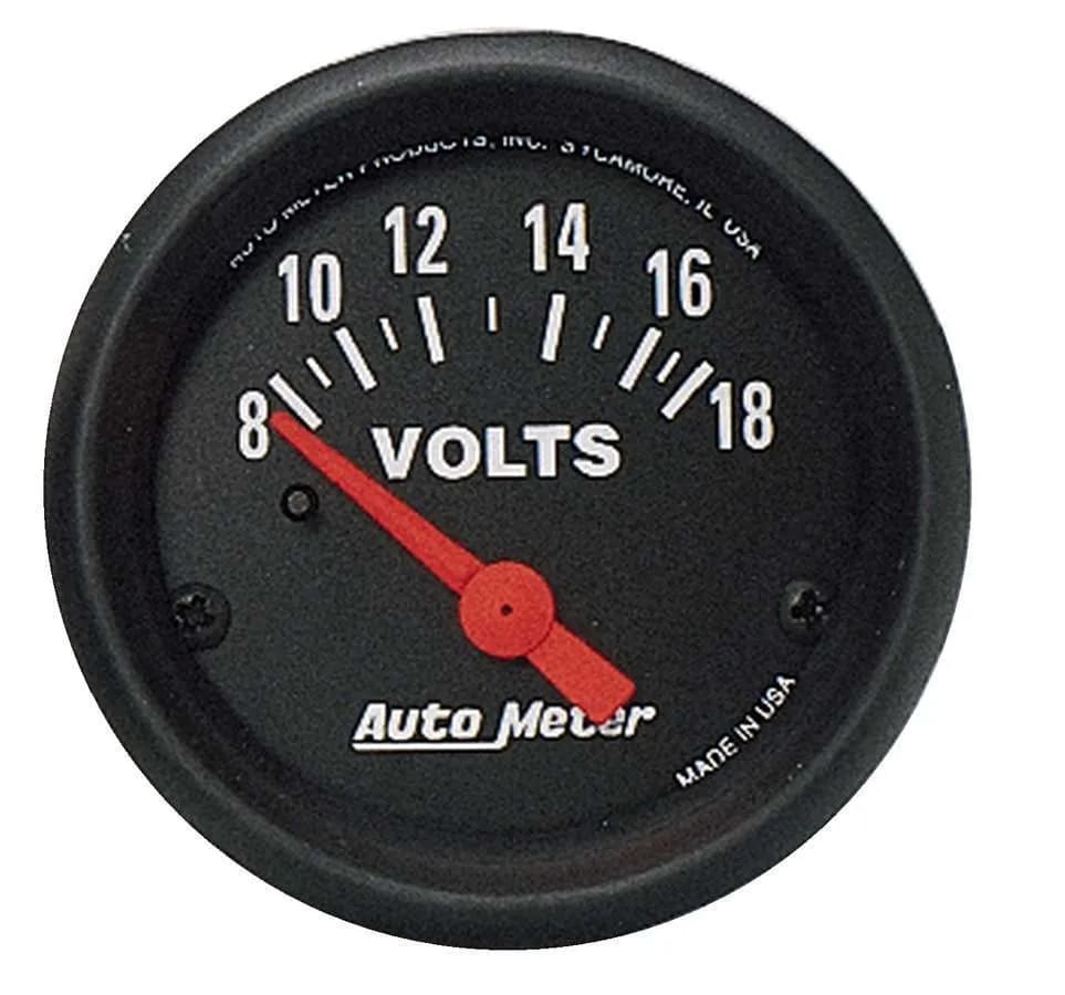 Gauge, Voltmeter, 2 1/16", 18V, Elec, Z Series