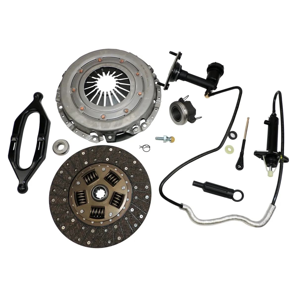 Clutch Master Kit; Steel; Semi-Metallic; Rubber;
