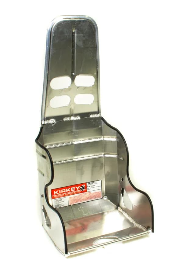 Kirkey Racing 24 Series Quarter Midget Aluminum Child Seat - Aluminum 8Â° Layback Child Seat