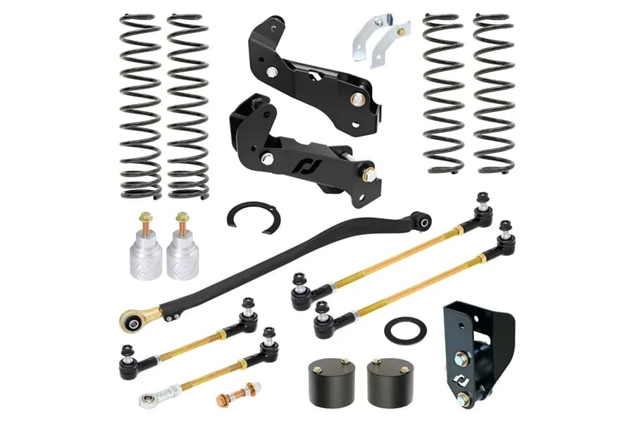 Driver Lift Kit for JL Wrangler w/ Diesel engine 3.5 Inch lift RockJock 4X4