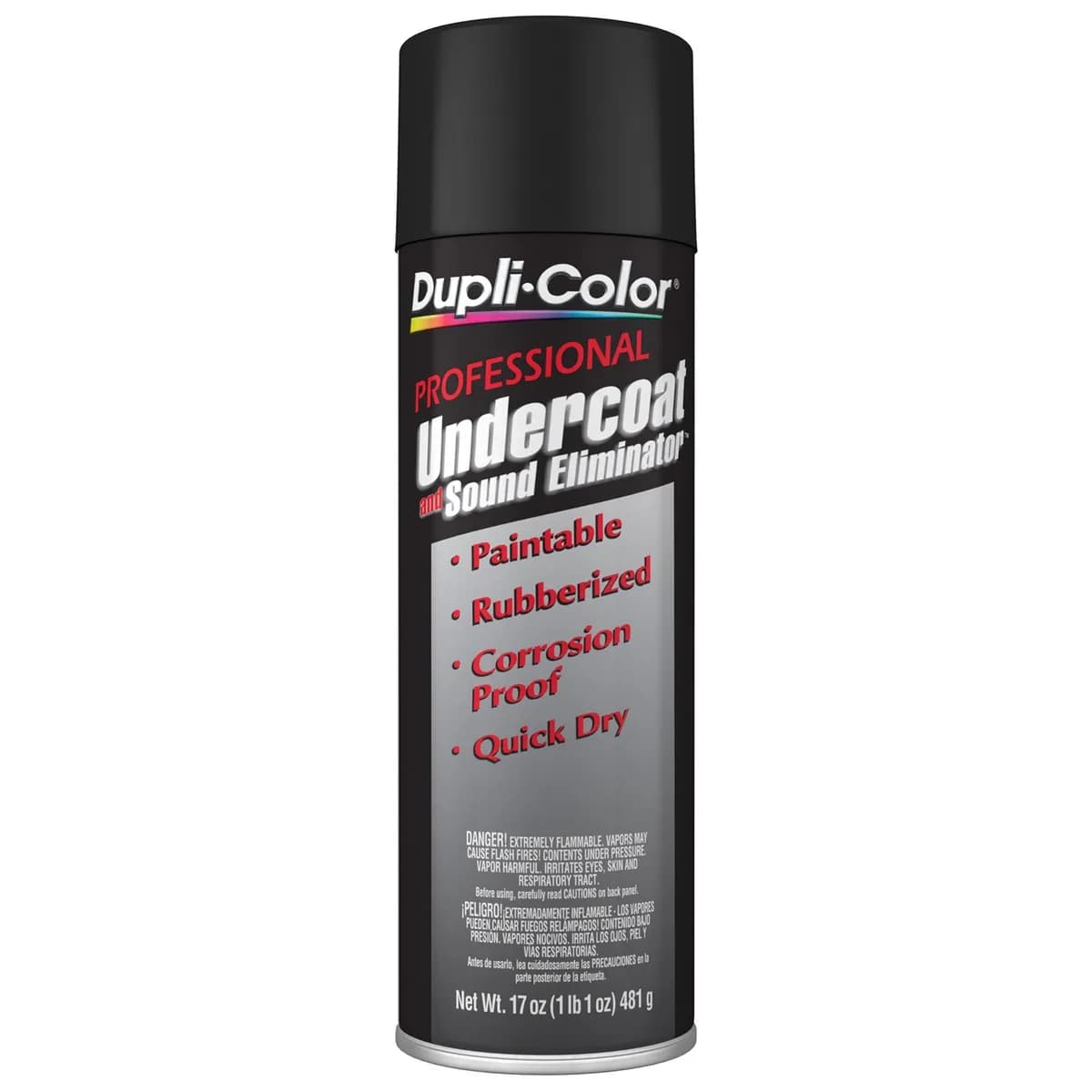 Professional Undercoat With Sound Eliminator; Black; 17 Oz. Aerosol
