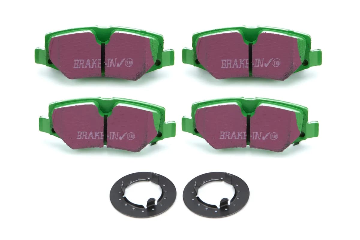 6000 Series Greenstuff Truck/SUV Brakes Disc Pads; FMSI Pad No. D1274; Solid; 316mm Dia.; 76mm Height; 12mm Thick; 72.1mm Center Hole Dia.; Pad Dimensions: 177 x 43 x 16mm;