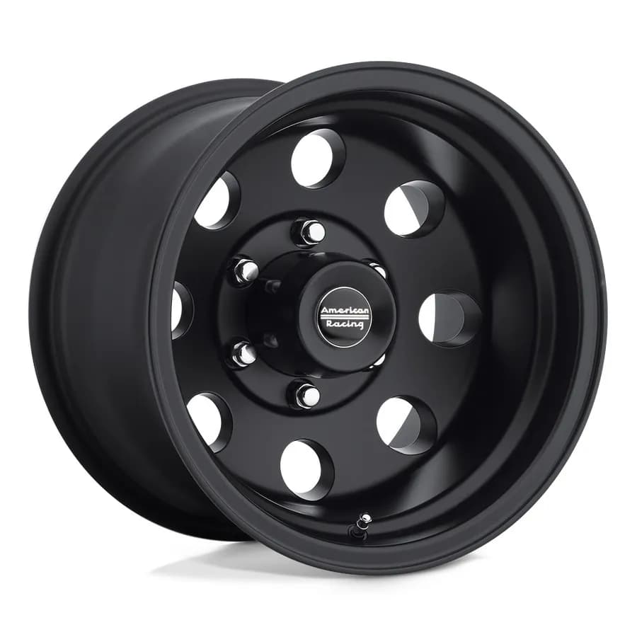 American Racing AR172 Series Baja Wheel, Satin Black 17x9 5x5 - JT/JL/JK