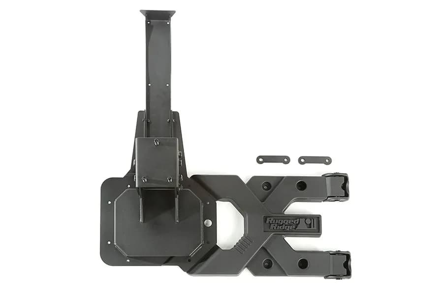 0717 Wrangler HD Spartacus Tire Carrier Kit Black