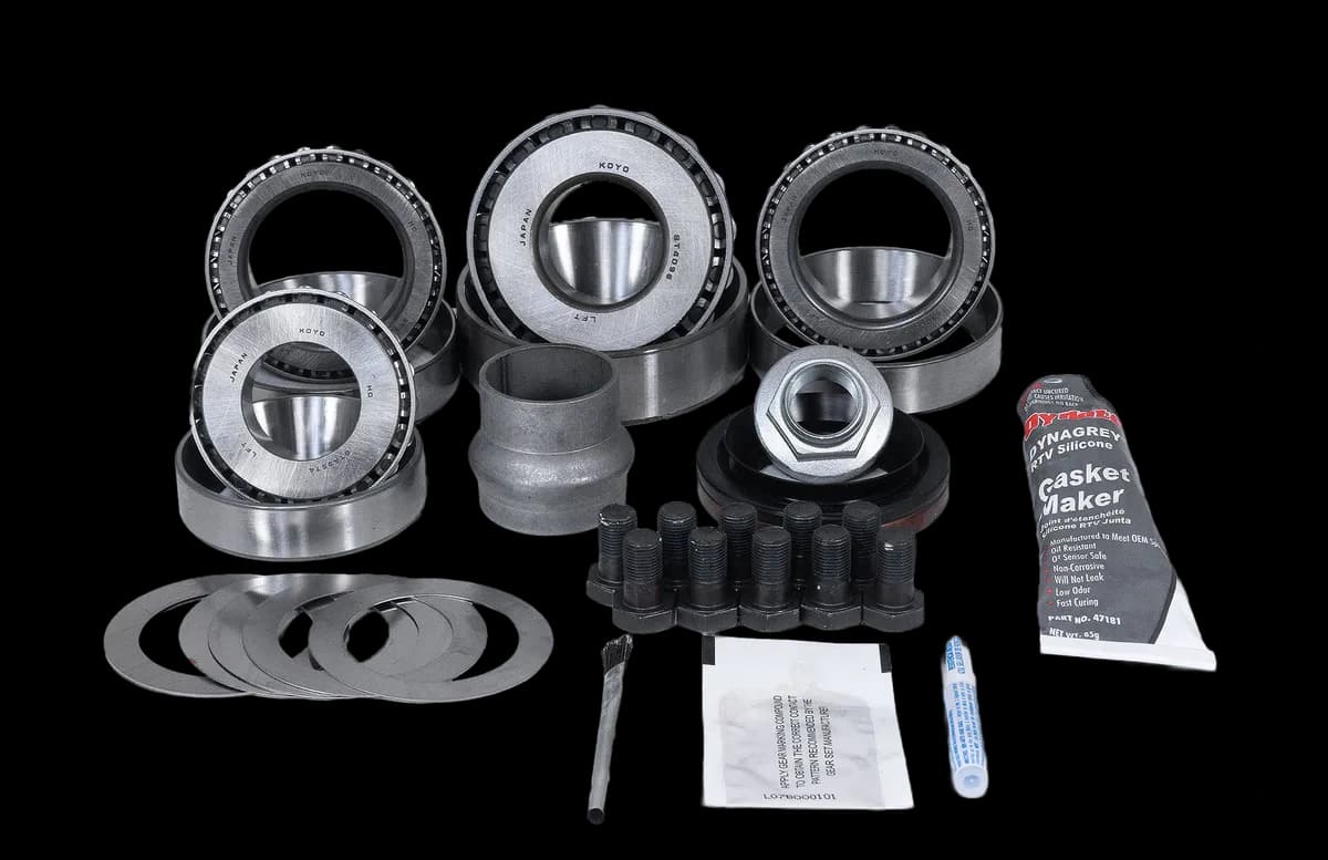 Toyota 8.2 Inch Rear Axle with Locker Ring and Pinion Master Install Kit Revolution Gear