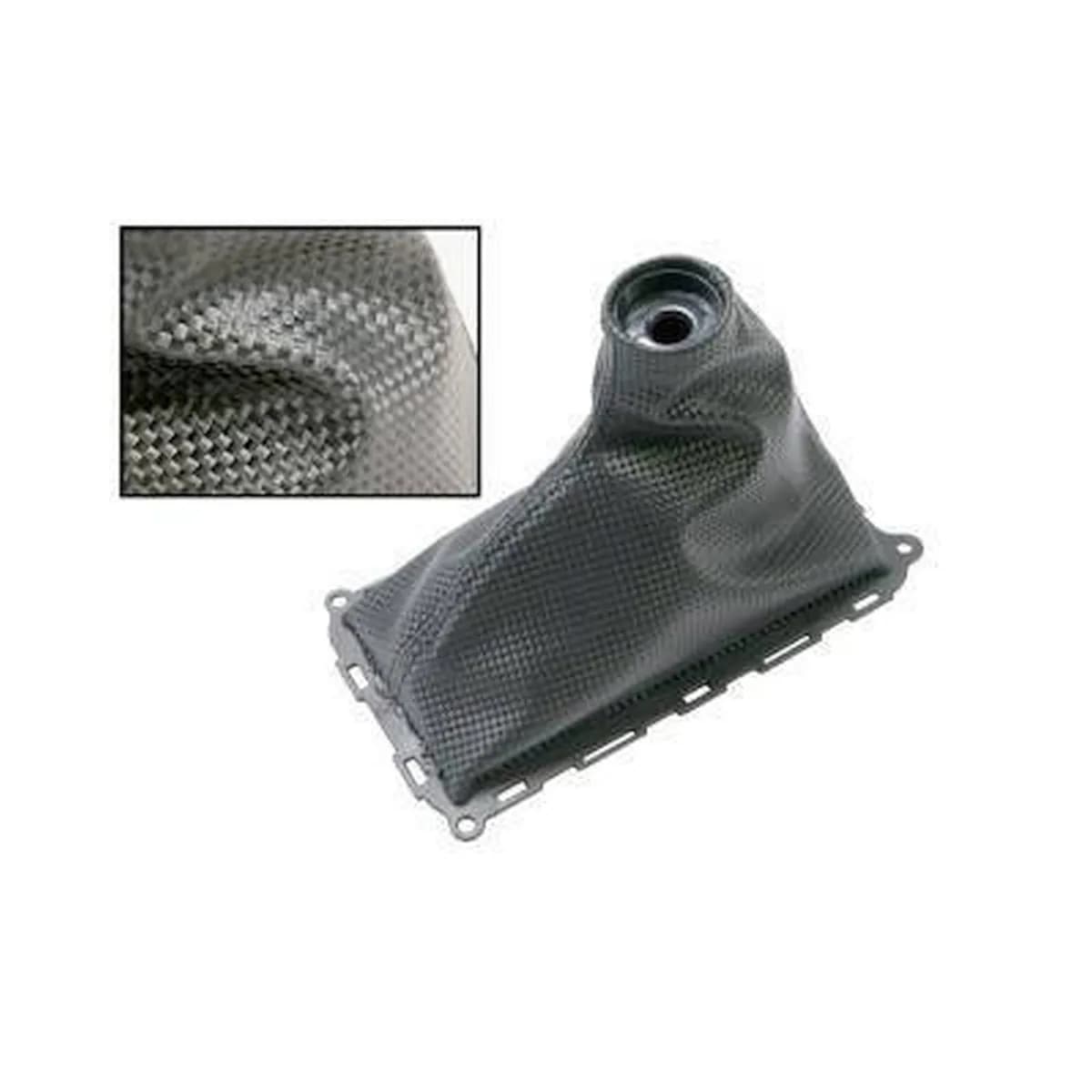 Drake Muscle Cars 10-14 Shift Boot-Carbon Fiber