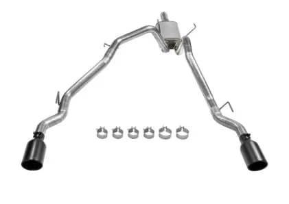 Cat-back Exhaust System for 09-19 Ram 1500 5.7L - FlowFX Black Tips