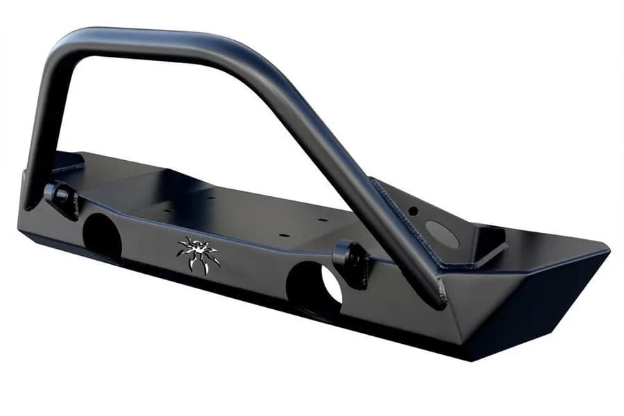 Poison Spyder Brawler Lite Front Bumper - Black - JK