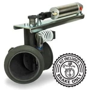 Direct Mount 4 inch PRXB High Performance Exhaust Brake Kit For 03-04.5 Dodge RAM Cummins with Existing Onboard Air Pacbrake