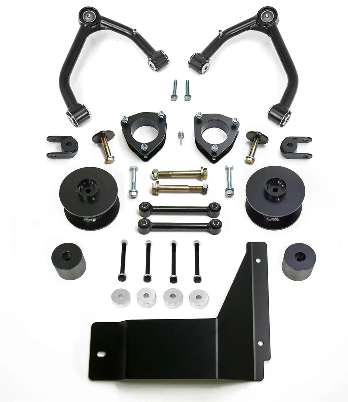 4ft. SST Lift Kit with 3ft. Rear Spacer Upper Control Arms for Factory Steel OE Upper Control Arms without Shocks