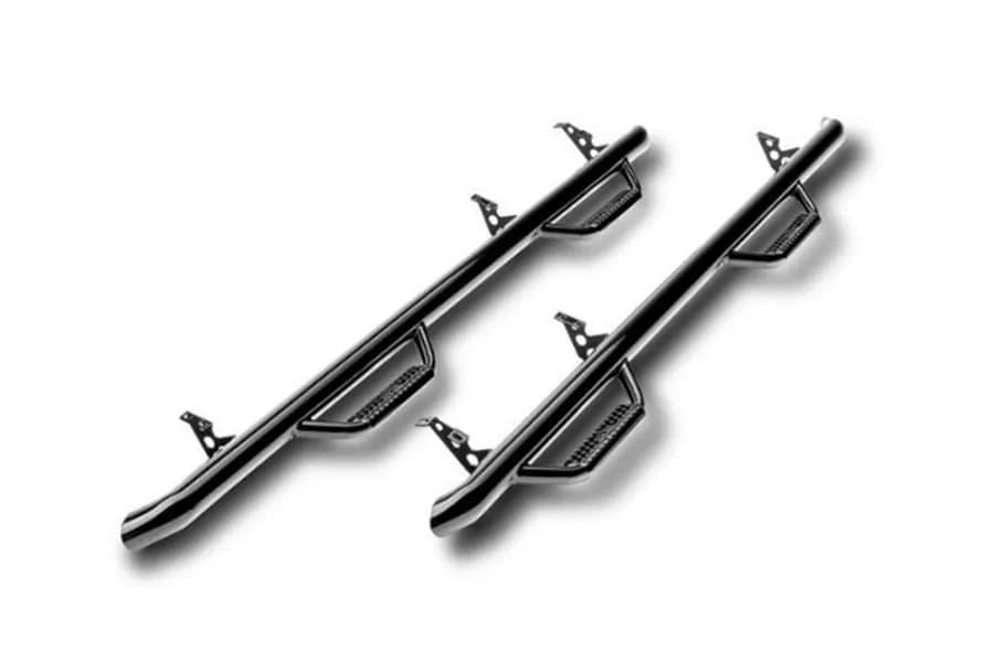 19c Gladiator 4 Door Truck 3in Gloss Black Full Length Nerf Step