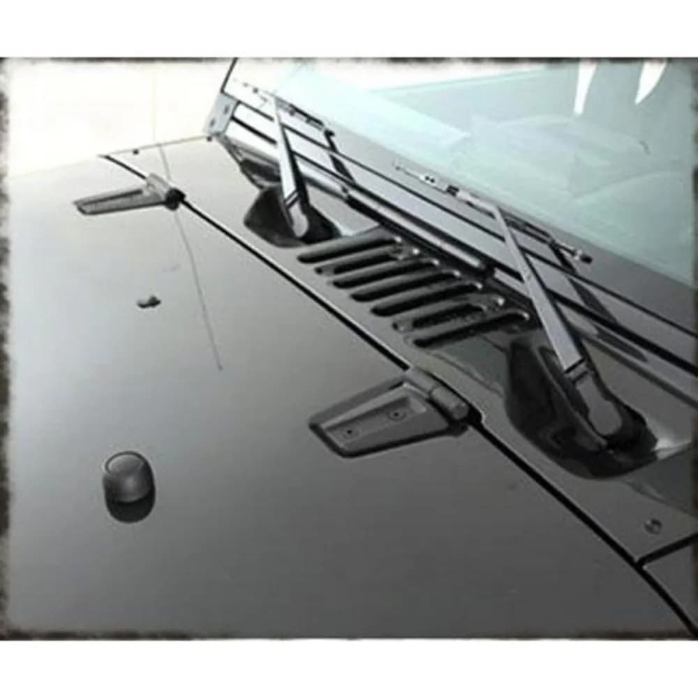 0718 Wrangler (Jk) Complete Hood Kit Black