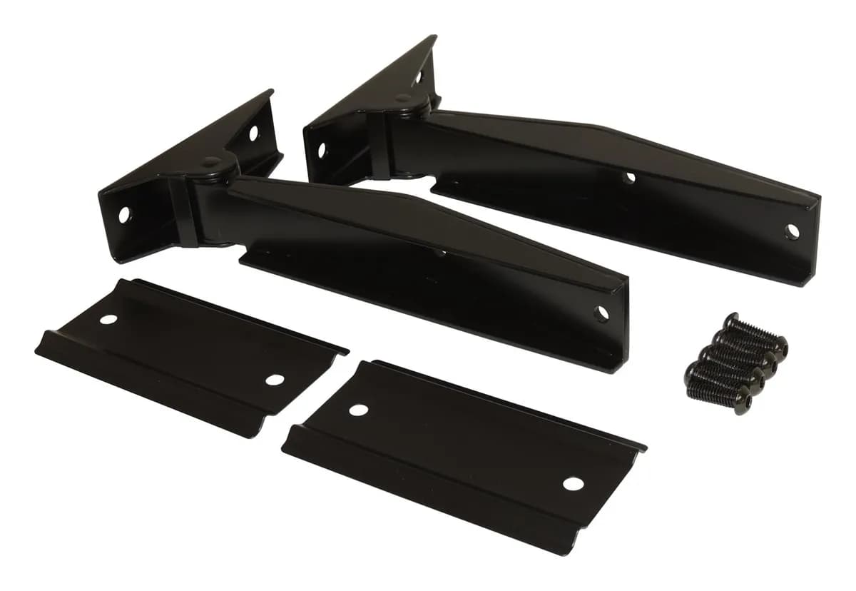 RT Off-Road - Stainless Black Tailgate Hinge Set