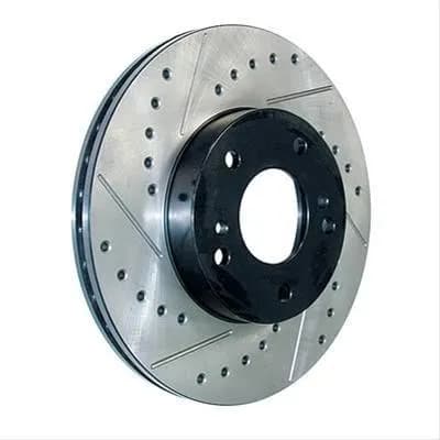 Sport Drilled & Slotted Rotor Left