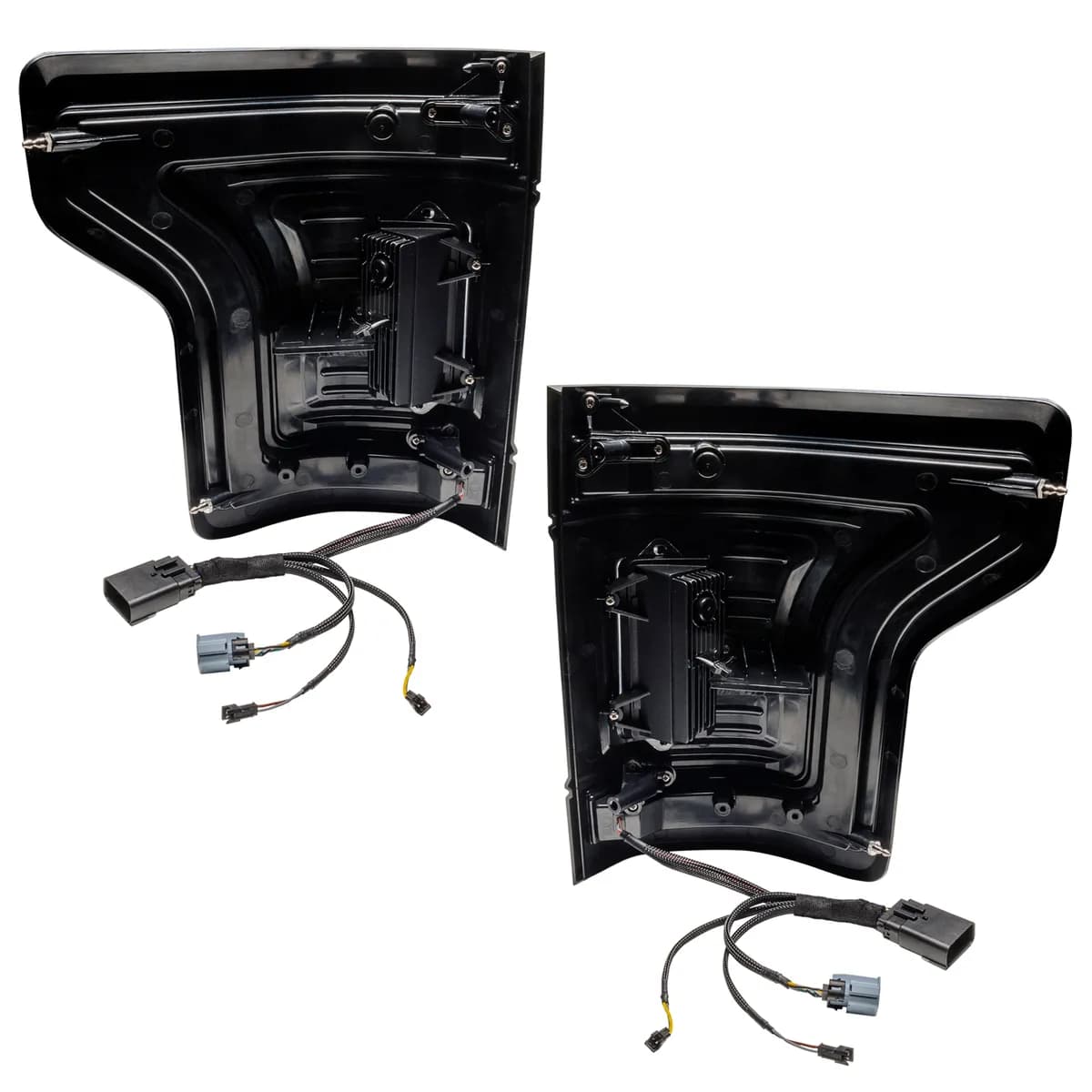 ORACLE Lighting Black Series Flush Style LED Tail Lights for 2015-2020 Ford F-150