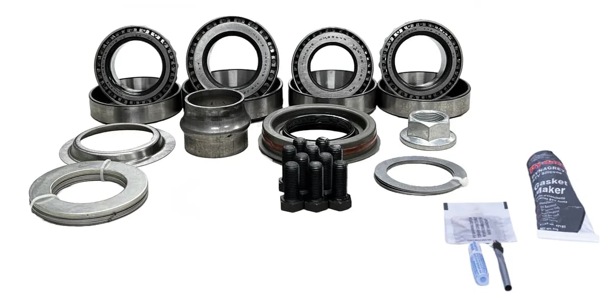 Revolution Gear and Axle Dana 30 Front 186MM Ring and Pinion Master Install Kit - JL Non-Rubicon