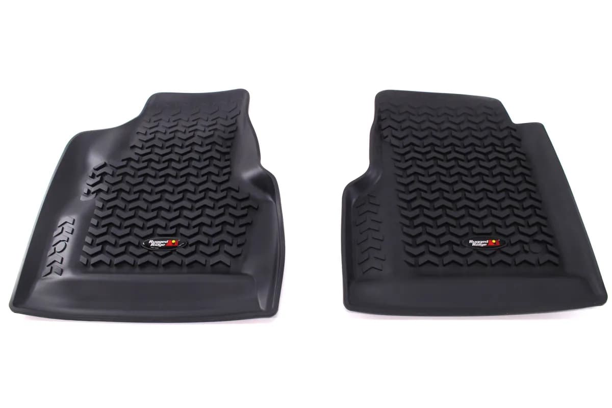 9706 Wrangler TJ All Terrain Floor Liner Front Pair Black