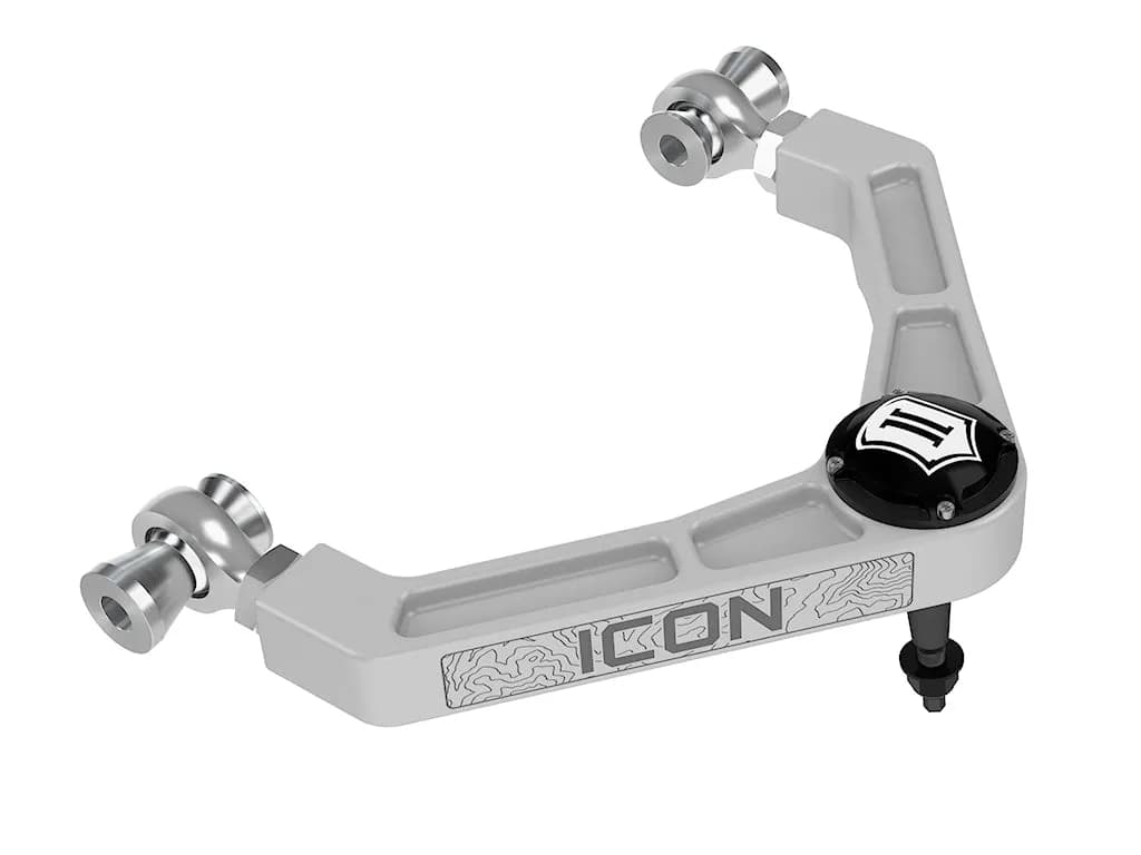 ICON 2020-2026 Chevrolet Silverado/GMC Sierra 2500/3500 HD, Front Upper, Billet Control Arm Kit, w/ Delta Joint Pro HD