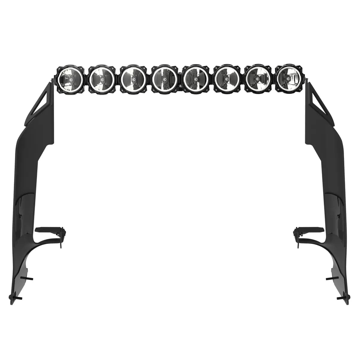 KC HiLiTES 91339 Pro6 Gravity LED 50 8-Lt Cmbo Sys - 21-24 Jeep Wrangler JL Rubicon 392