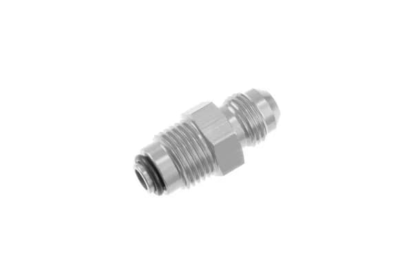 6AN Male to 5/8-18 O-Ring Aluminum Clear