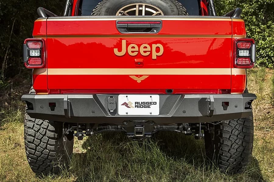 Hd Bumper Rear; 2020 Jeep Gladiator Jt