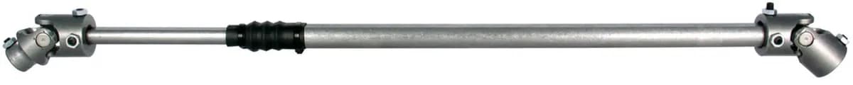 Borgeson - Steering Shaft - P/N: 000905 - 1976-1986 Jeep CJ heavy duty telescopic steel steering shaft. Connects from factory column to steering box. For Jeeps with manual steering.