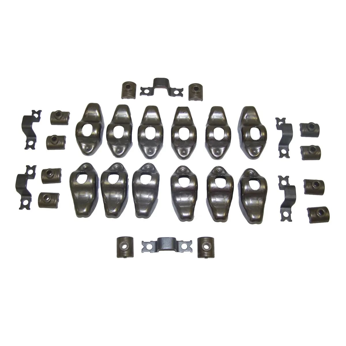 1984-2001 Cherokee XJ w/ 4.0L engine; Includes 12 Rocker Arms and 6 newer style steel pivot kits (#3236513K) 1983-1983 Cherokee SJ w/ 4.2L engine; Includes 12 Rocker Arms and 6 newer style steel pivot kits (#3236513K) 1983-1983 CJ-5 CJ w/ 4.2L engine; I