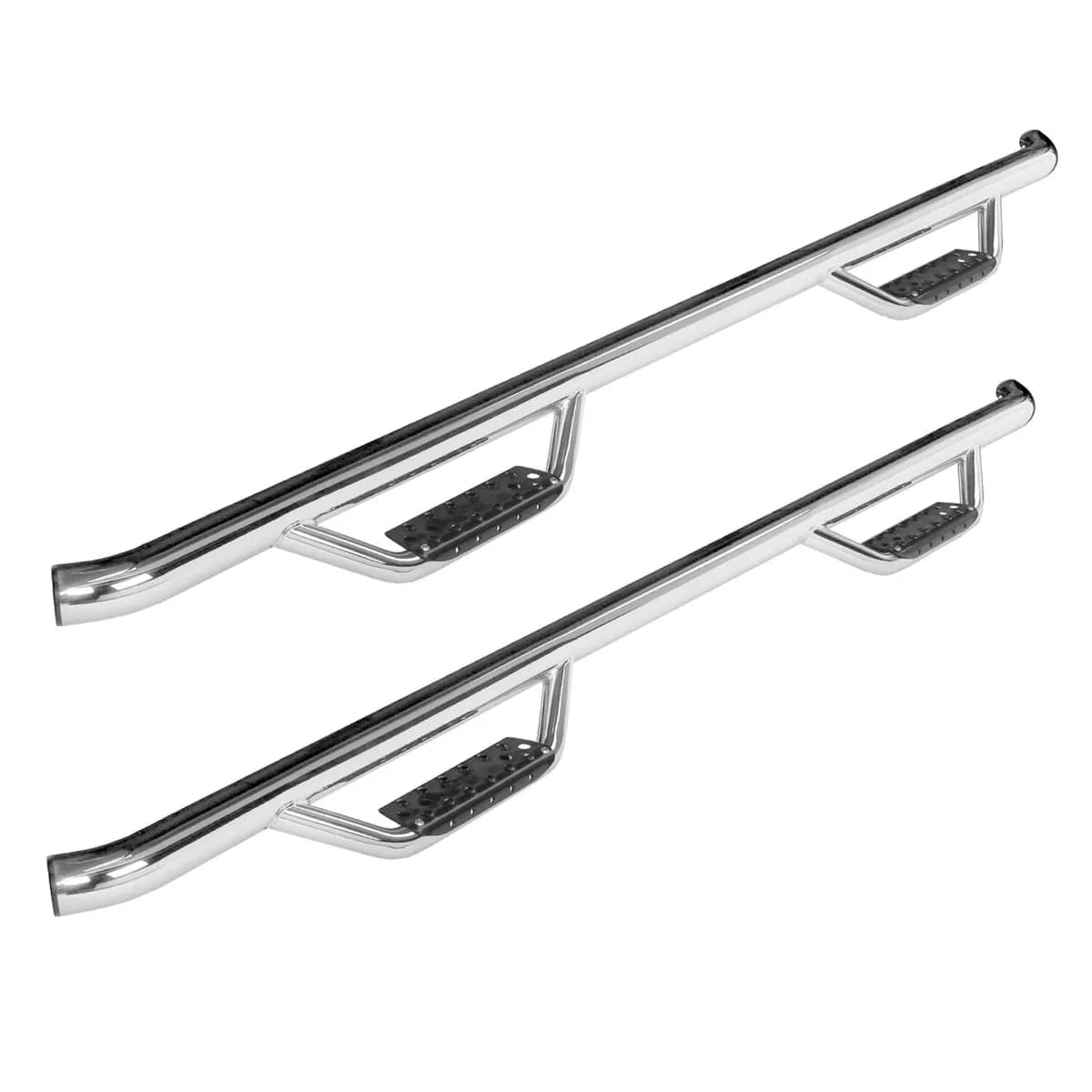 Go Rhino D24099PS - Dominator Classic D2 SideSteps With Mounting Bracket Kit - Polished Stainless Steel