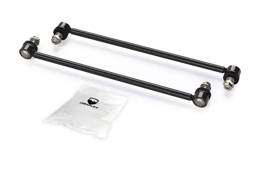 Teraflex 13in Rear Sway Bar Link Kit w/ Swivel Stud - 2.5-4.5in Lift - JT